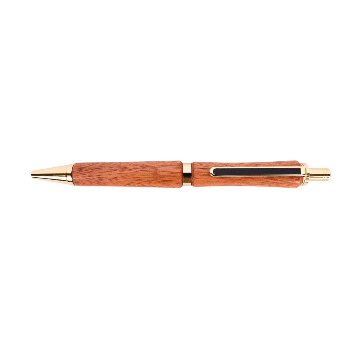 Wood Slimline Pro Gel Black Ink Pen By Jamie N. 00289